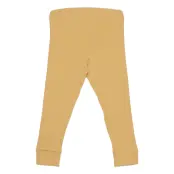 Leggings Rib Solid X9 Leggings Gul Lindex