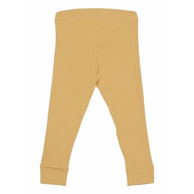 Leggings Rib Solid X9 Leggings Gul Lindex