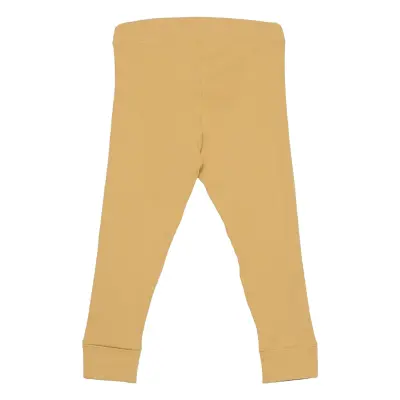 Leggings Rib Solid X9 Leggings Gul Lindex