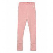 Leggings Rib Solid X9 Leggings Rosa Lindex