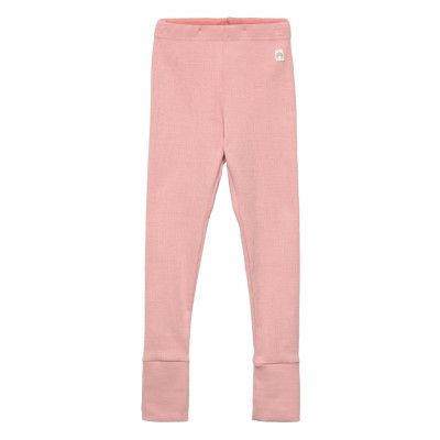 Leggings Rib Solid X9 Leggings Rosa Lindex