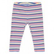 Lindex Leggings Rib Stripe Basic Multi/patterned