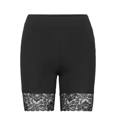 Leggings Sally Lace Short Cykelshorts Svart Lindex