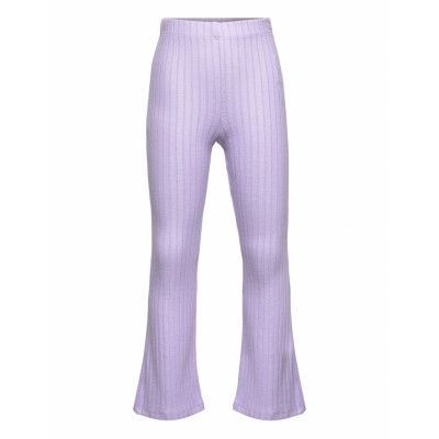 Leggings Soft Flare Young Girl *Villkorat Erbjudande Byxor Lila Lindex