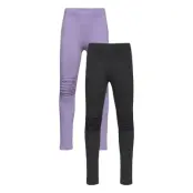 Lindex Leggings Solid 2 Pack Multi/patterned