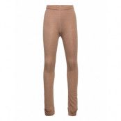 Leggings - Solid Leggings Base Layer Bottoms Beige CeLaVi