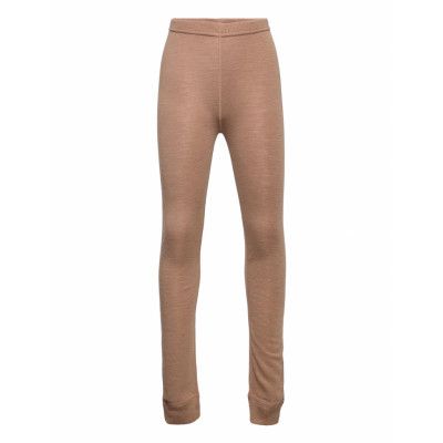 Leggings - Solid Leggings Base Layer Bottoms Beige CeLaVi