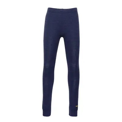 Leggings - Solid Melange Wonder Wollies Leggings Blå CeLaVi