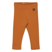 Leggings Solid Preschool Leggings Orange Polarn O. Pyret