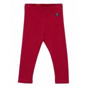 Leggings Solid Preschool Leggings Röd Polarn O. Pyret