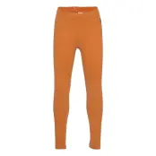 Leggings Solid School Leggings Orange Polarn O. Pyret