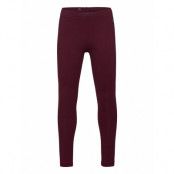 Leggings Solid School Leggings Röd Polarn O. Pyret