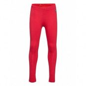 Leggings Solid School Leggings Röd Polarn O. Pyret