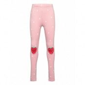 Lindex Leggings Strawberry Kneepatch Rosa