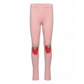 Leggings Strawberry Kneepatch Leggings Rosa Lindex