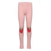 Leggings Strawberry Kneepatch Leggings Rosa Lindex