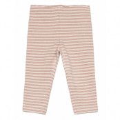 Huttelihut Leggings Striped Rib Rosa