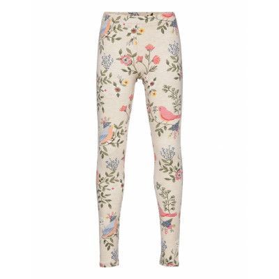 Leggings Sweet Ao Print Leggings Beige Lindex