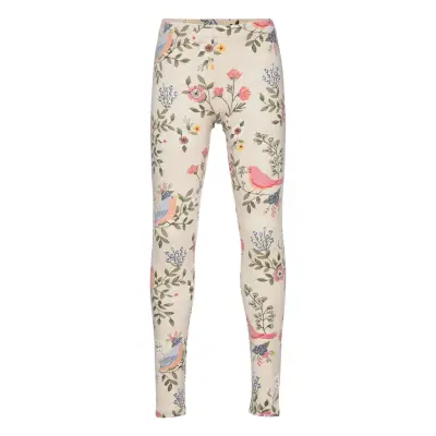 Leggings Sweet Ao Print Leggings Beige Lindex