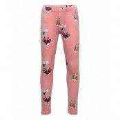 Lindex Leggings Velour Aop Animal Fac Rosa