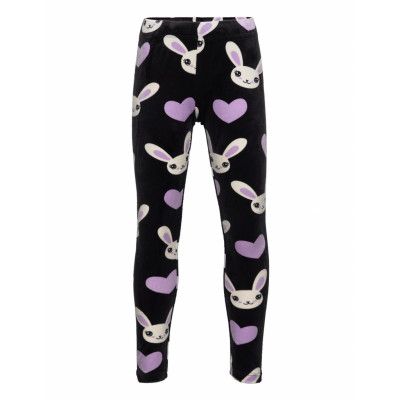 Leggings Velour Aop Leggings Multi/mönstrad Lindex