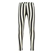 Leggings Vertical Stripe Leggings Svart Lindex