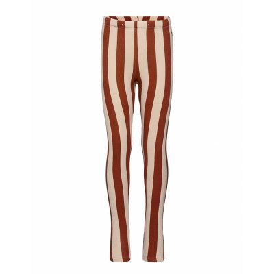 Leggings Verticalstripe Brushe Leggings Orange Lindex