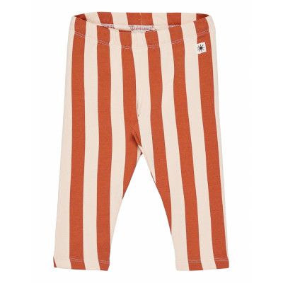 Leggings Verticalstripe Brushe Leggings Orange Lindex