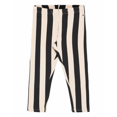 Leggings Verticalstripe Brushe Leggings Svart Lindex