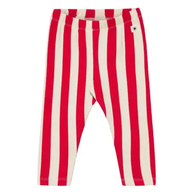 Leggings Verticalstripe Brushe *Villkorat Erbjudande Leggings Röd Lindex