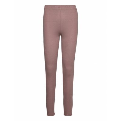 Leggings Viscose Rib Lettuce E Pyjamasbyxor Mjukisbyxor Rosa Lindex