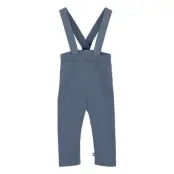 Leggings W. Suspenders, Denim Leggings Blå Smallstuff