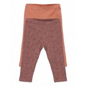 Pippi Leggings W.aop Rosa