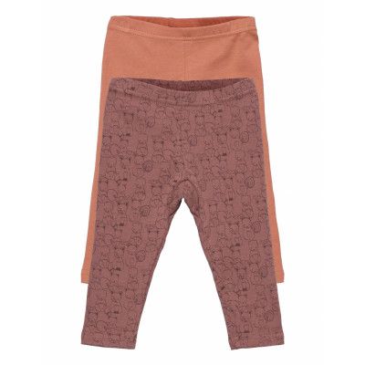 Pippi Leggings W.aop Rosa