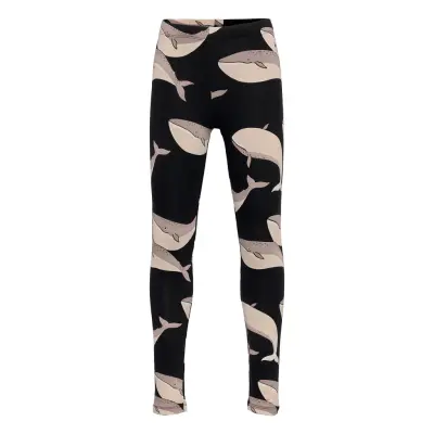 Leggings Whale Aop Leggings Multi/mönstrad Lindex