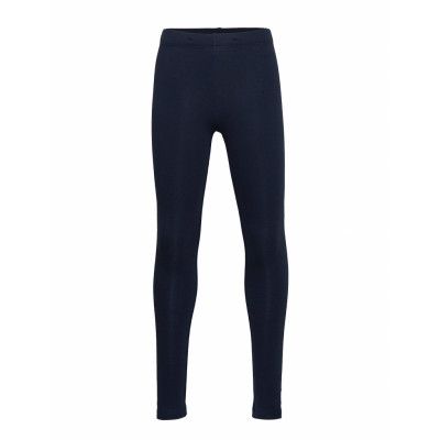 Leggings With Brushed Inside Leggings Blå Lindex