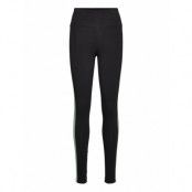 Leggings With Tape Detail Bottoms Leggings Svart Adidas Originals