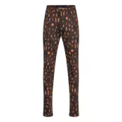 Mini Rodini Leopard Aop Brushed Leggings Svart