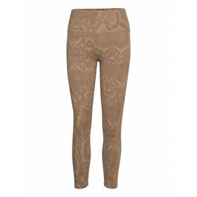Let's Go High Rise Legging 25 *Villkorat Erbjudande Leggings Beige Varley