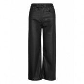 Lexa Gloss Trousers Leather Leggings/Byxor Svart Pepe Jeans London