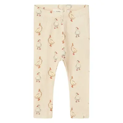 Lil'Atelier Nbfgavo Elf Slim Legging Lil - Cream - 56