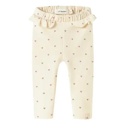 Lil'Atelier Nbflalo Tai Slim Legging Lil - Cream - 56