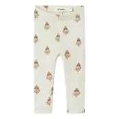 Lil'Atelier Nbflavo Eki Slim Legging Lil - Cream - 80