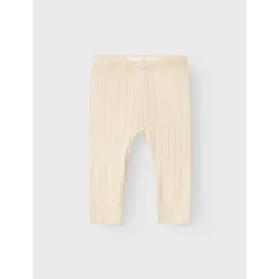 Lil'Atelier Nbfrachel Nis Slim Leggings Lil Noos - Cream - 74