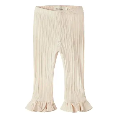 Lil'Atelier Nbftansy Slim Leggings Lil - Beige - 74