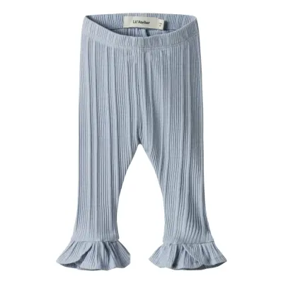 Lil'Atelier Nbftansy Slim Leggings Lil - Blue - 62