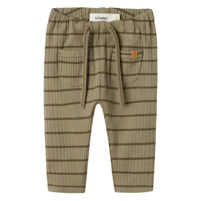 Lil'Atelier Nbmkail Reg Pant Lil Noos Khaki Green