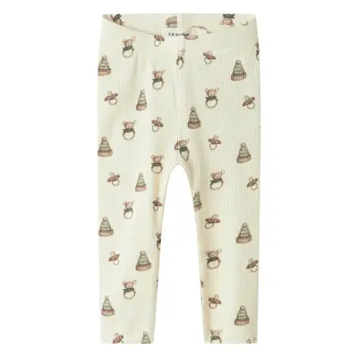 Lil'Atelier Nbngavo Elf Slim Legging Lil Noos Kräm