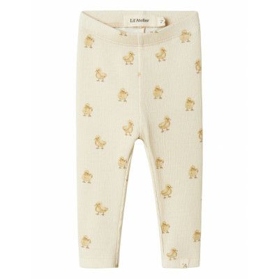 Lil'Atelier Nbnlavo Emo Slim Legging Lil Kräm