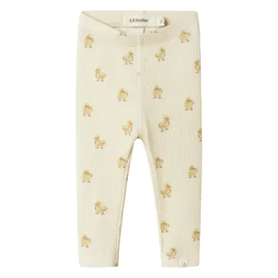 Lil'Atelier Nbnlavo Emo Slim Legging Lil Kräm